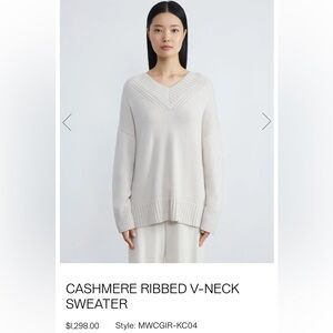 Lafayette cashmere sweater xl